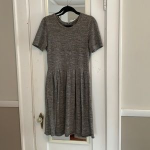 Madewell Heather grey Flannel dress